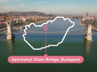 Венгрия. Wonders of Hungary. Széchenyi Chain Bridge,  Budapest